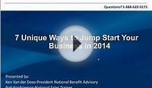 7 Unique Ways to Jump Start Your Business in 2014