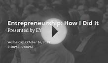 Chicago Ideas Week Profiles: Entrepreneurship: How I Did It
