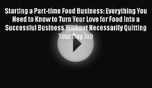 [PDF Download] Starting a Part-time Food Business